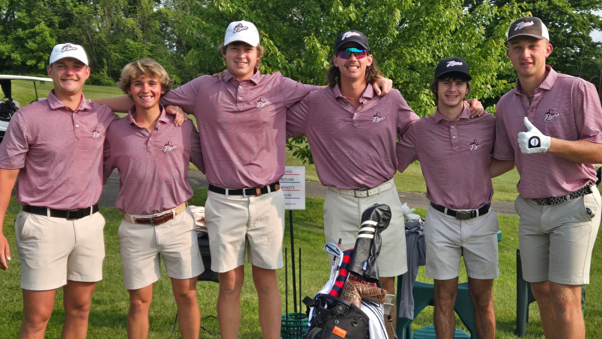 Flyers Soar to First After Opening Round at NJCAA DIII Men's Golf National Championship