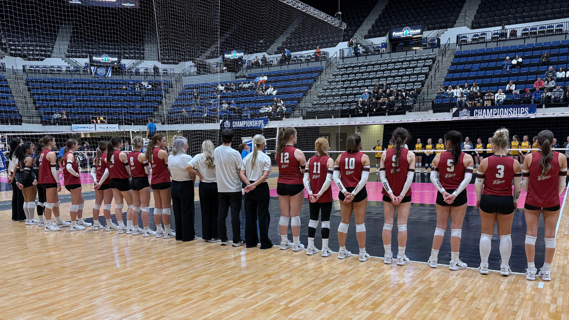 Flyers Split on Day 1 of NJCAA National Championship Tournament
